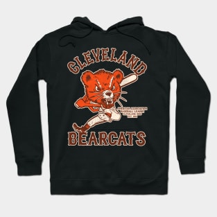 Defunct Cleveland Bearcats Baseball Team Hoodie